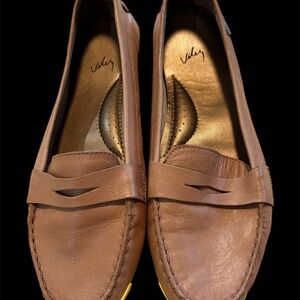 Ladies Leather Driving Shoes Loafers Velez